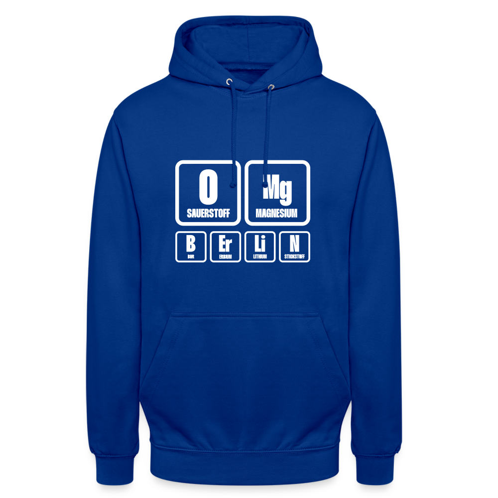 OMG Berlin - Unisex Hoodie - Royalblau