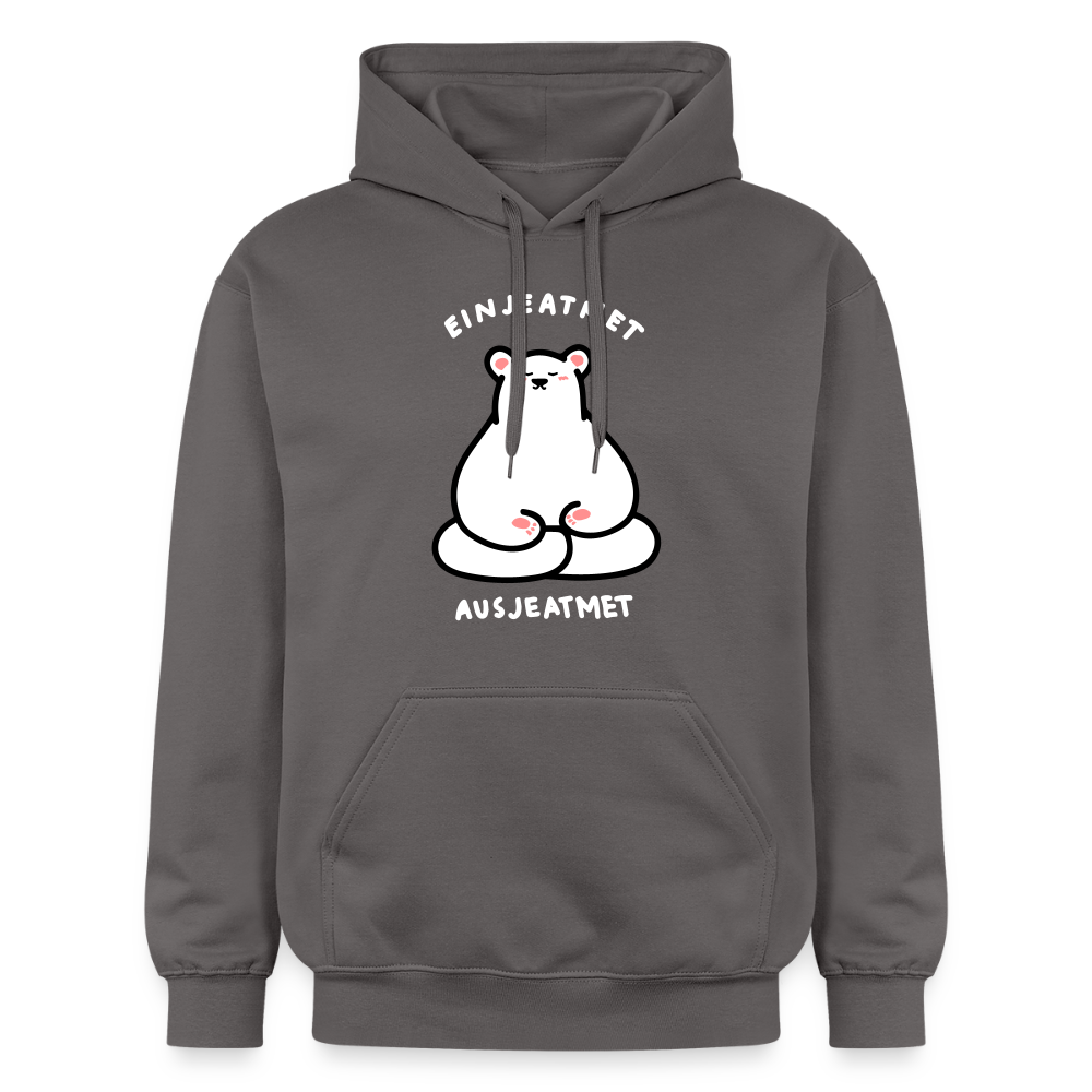 Einjeatmet - Hoodie - Dunkelgrau