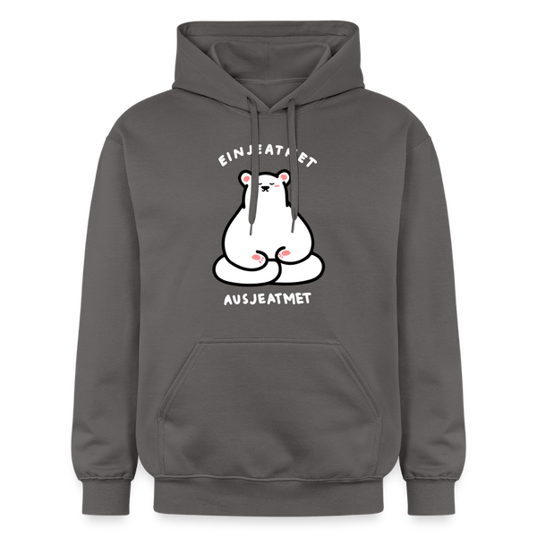 Einjeatmet - Hoodie - Dunkelgrau