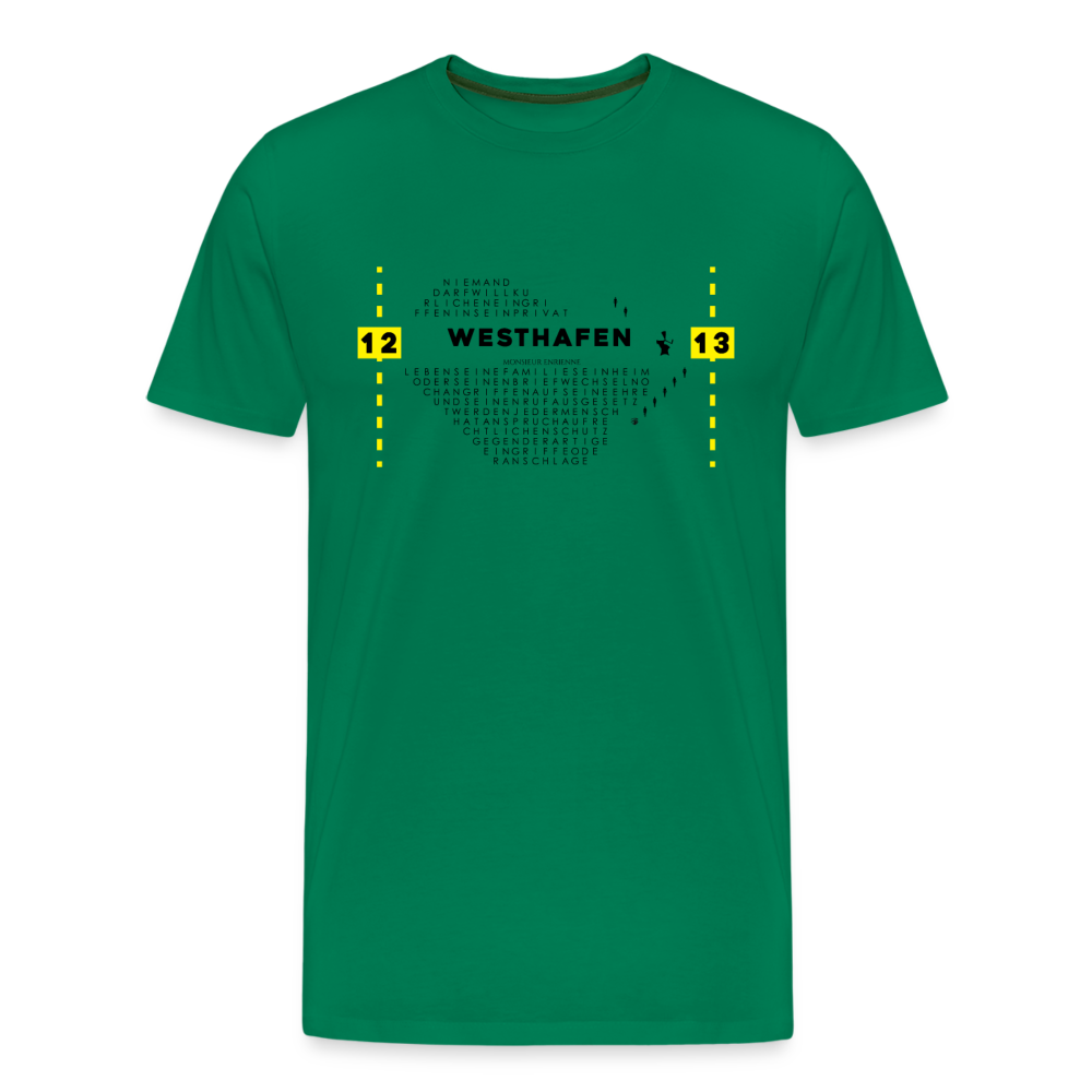 Westhafen - Männer Premium T-Shirt - Kelly Green