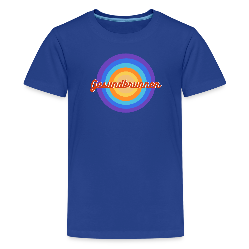 Gesundbrunnen Retro - Teenager Premium T-Shirt - Königsblau