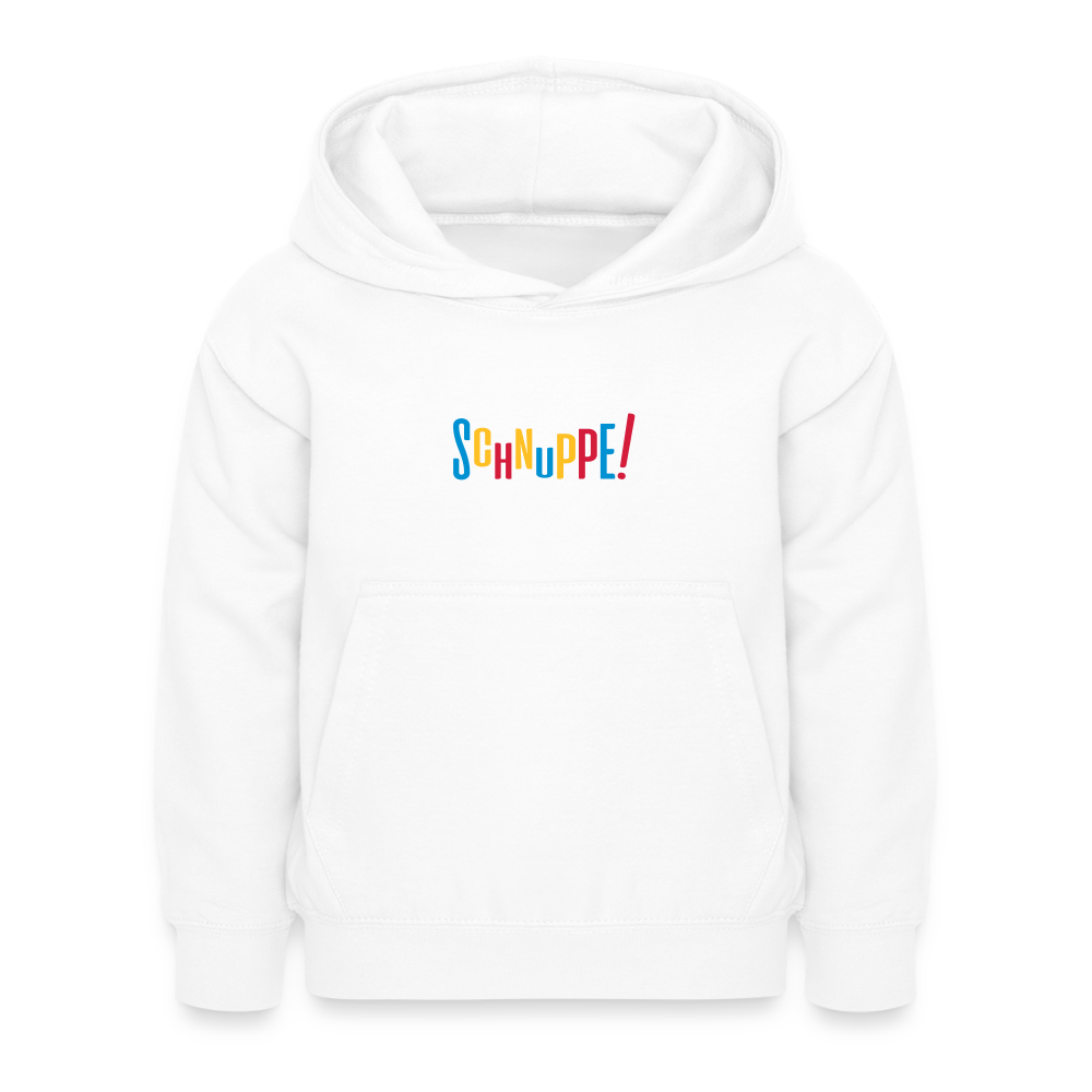 Schnuppe! - Kinder Hoodie - Weiß