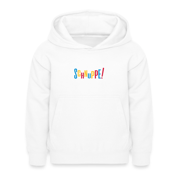 Schnuppe! - Kinder Hoodie - Weiß
