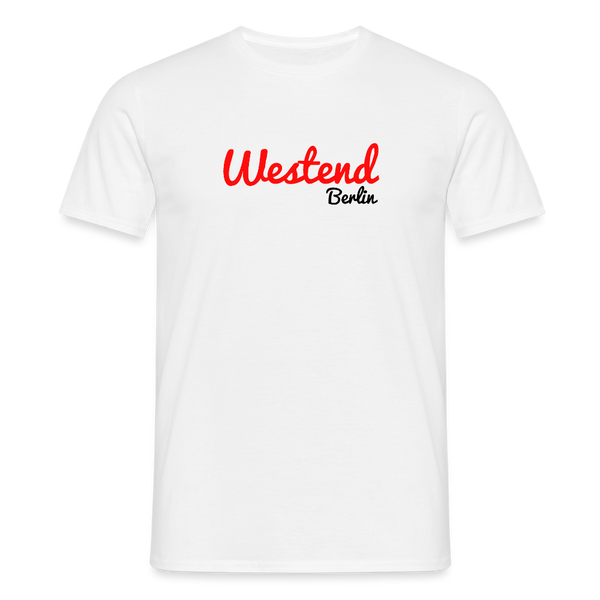 Westend Berlin - Männer Premium T-Shirt - Weiß