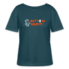 Watt'n du Vojel - Relaxed Rundhals Frauen Bio-T-Shirt - Dunkles Petrol
