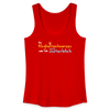 Bei Klugheitsschmerzen wär' ick unsterblich - Frauen Bio Tank Top - Rot
