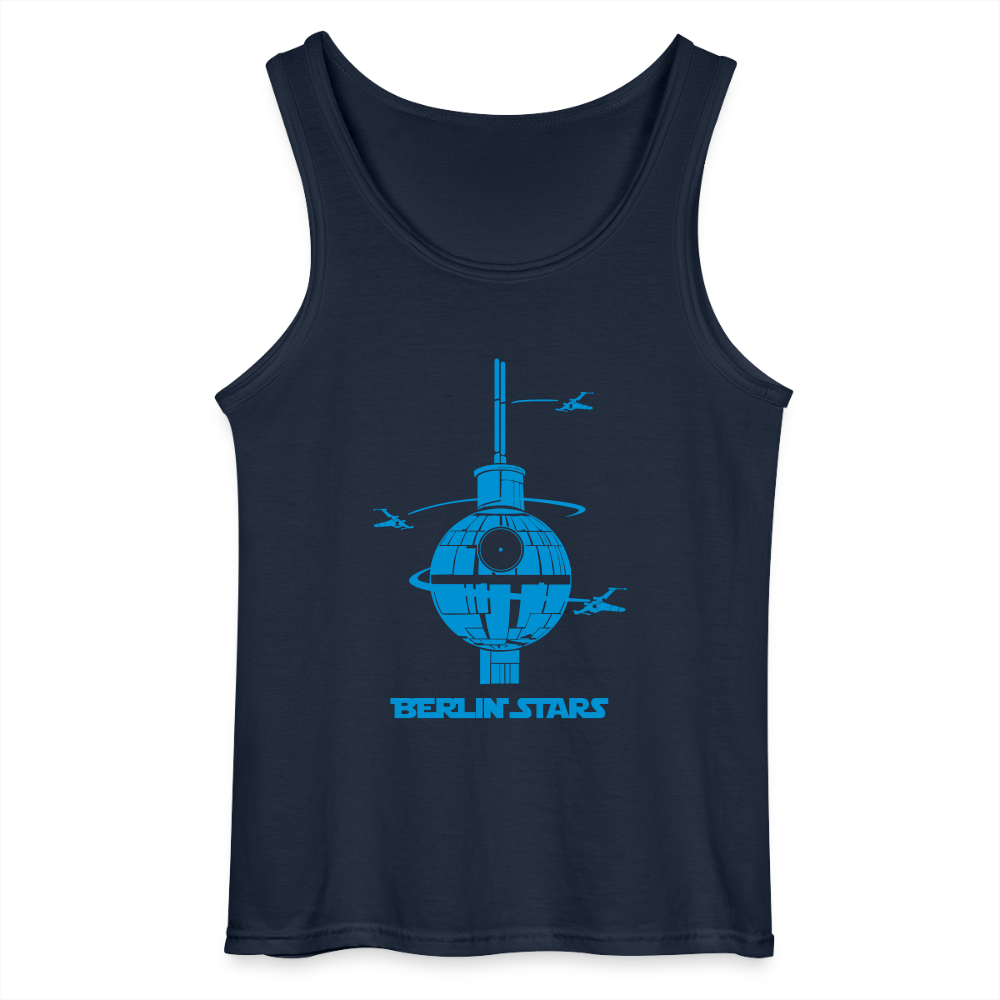 Berlin Stars - Blau - Männer Tank Top - Navy