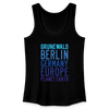 Grunewald Planet Earth - Frauen Bio Tank Top - Schwarz