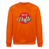 Dit Is Dufte - Unisex Bio Sweatshirt - Tieforange