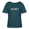 Jeh Weita! - Relaxed Rundhals Frauen Bio-T-Shirt - Dunkles Petrol
