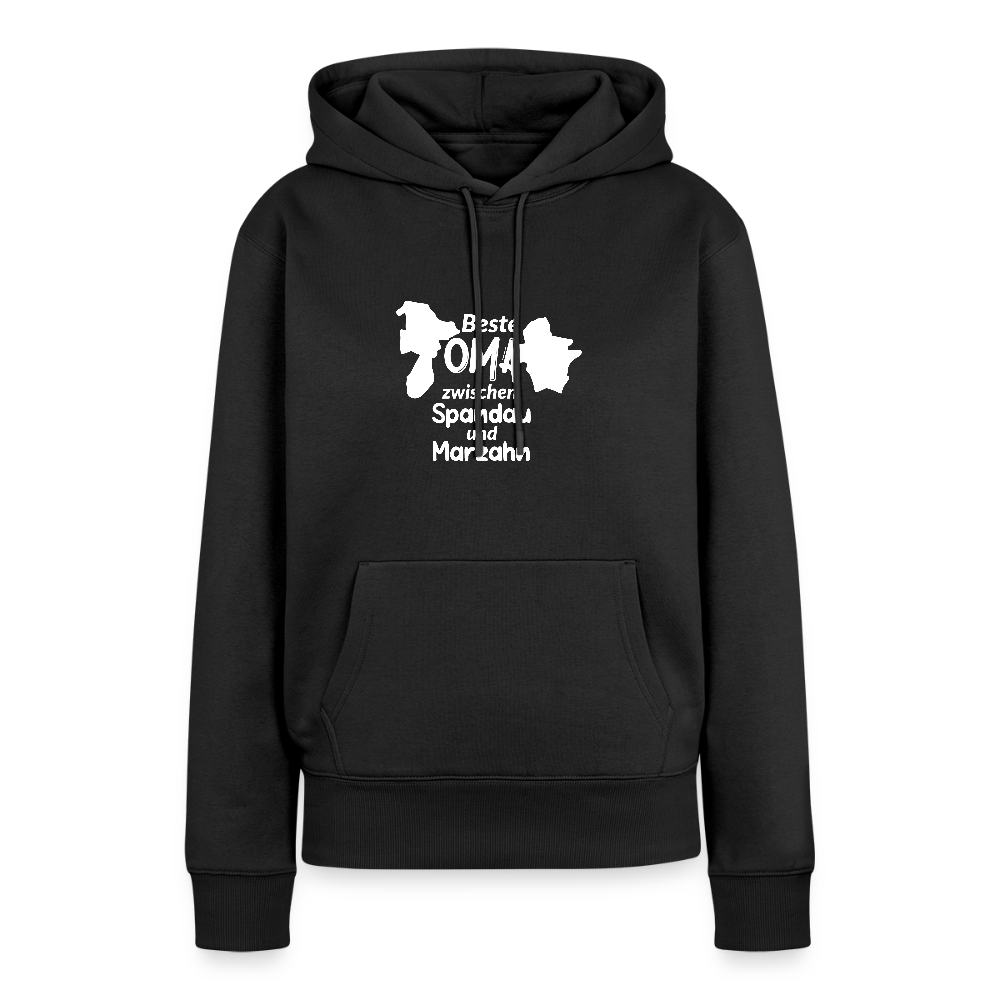 Beste Oma - Frauen Premium Hoodie - Schwarz