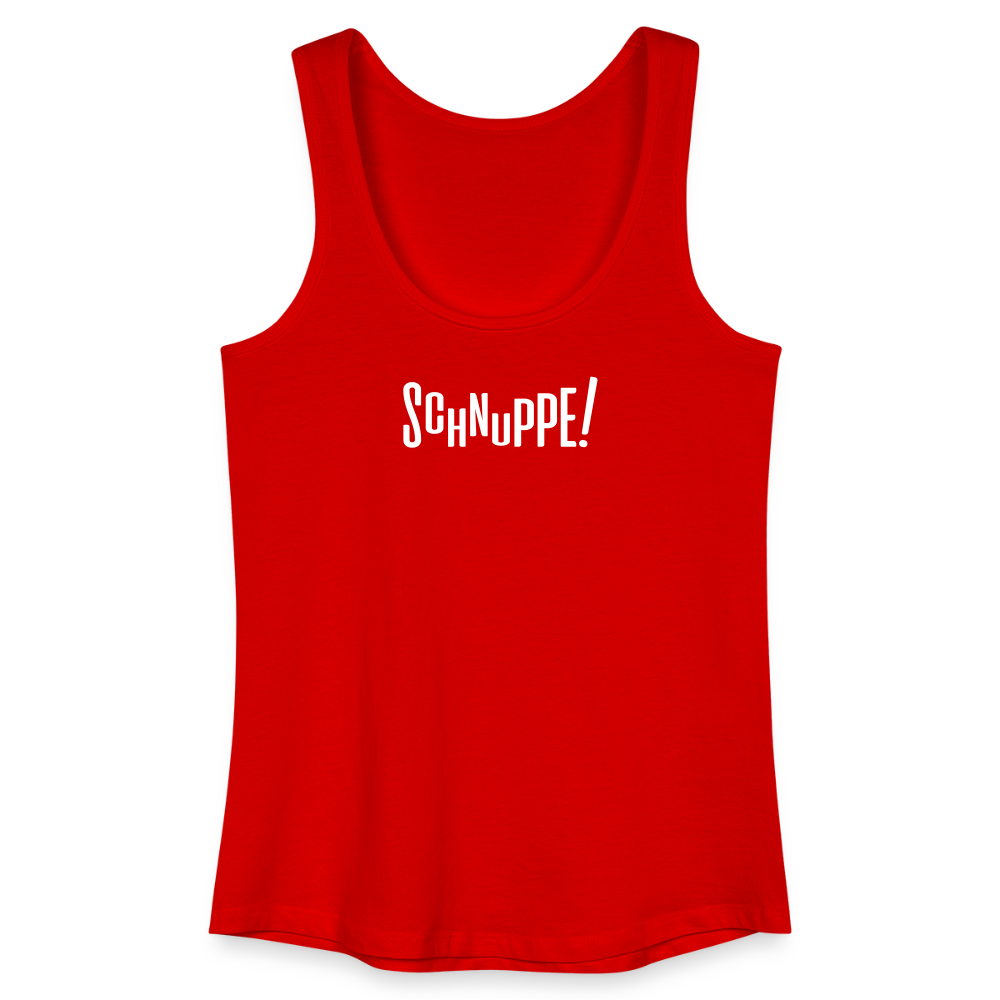 Schnuppe! - Frauen Bio Tank Top - Rot