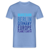 Marzahn Planet Earth - Männer Premium T-Shirt - carolina blue