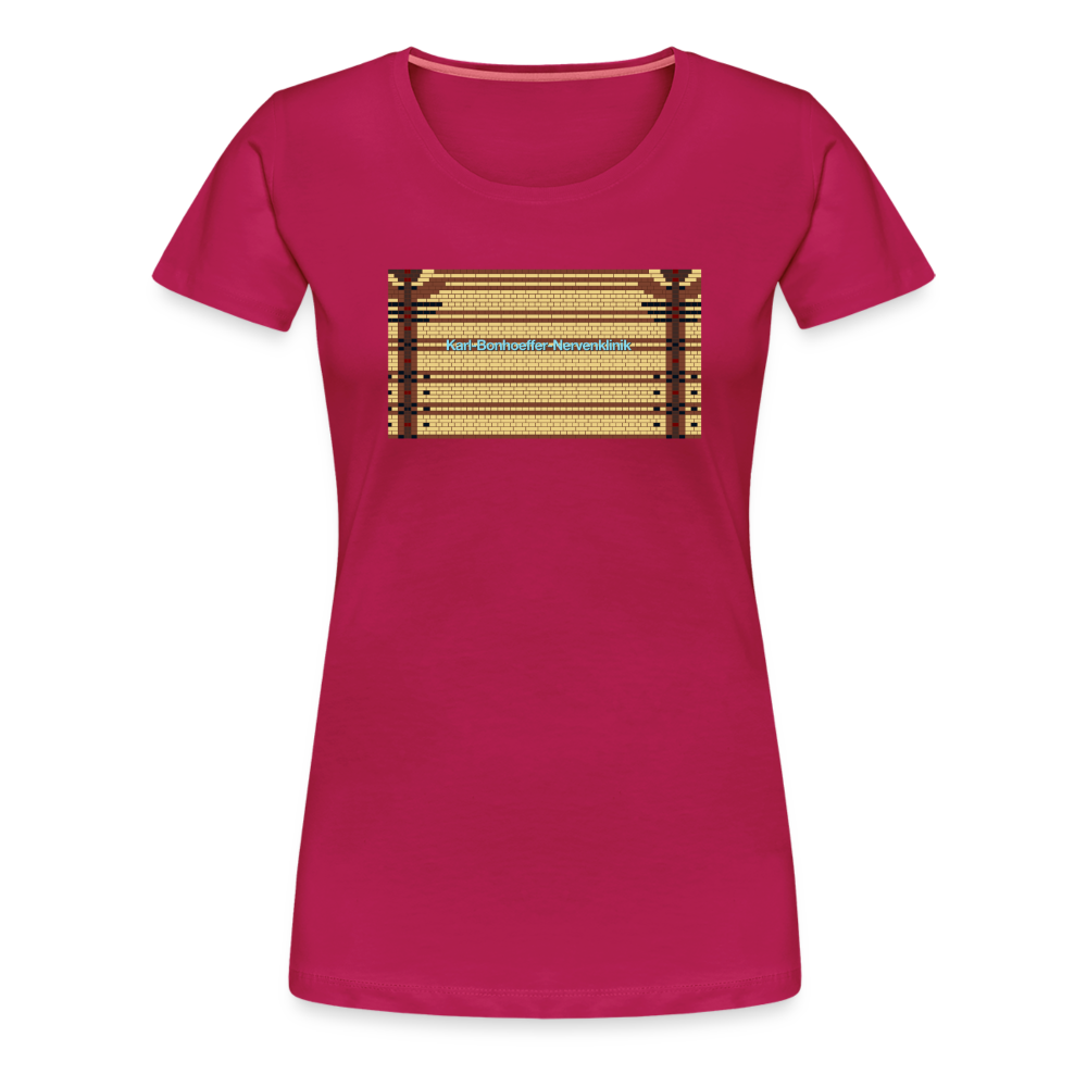 Karl-Bonhoeffer-Nervenklinik - Frauen Premium T-Shirt - dunkles Pink