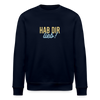 Hab Dir Lieb! - Unisex Bio Sweatshirt - Navy