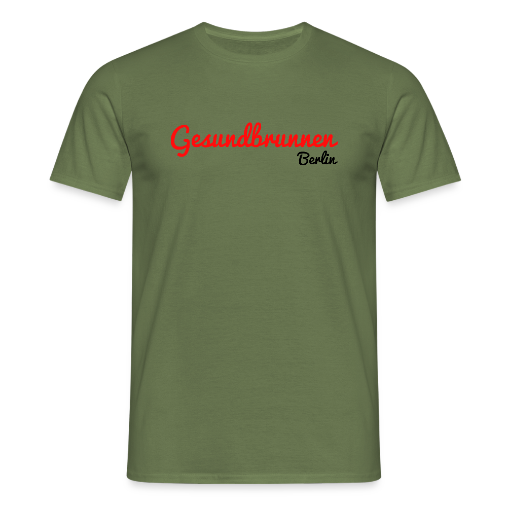 Gesundbrunnen Berlin - Männer Premium T-Shirt - Militärgrün