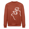 Böser Berliner Bär - Unisex Bio Sweatshirt - Terrakotta