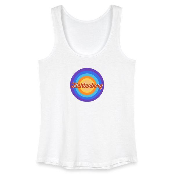 Lichtenberg Retro - Frauen Bio Tank Top - Weiß