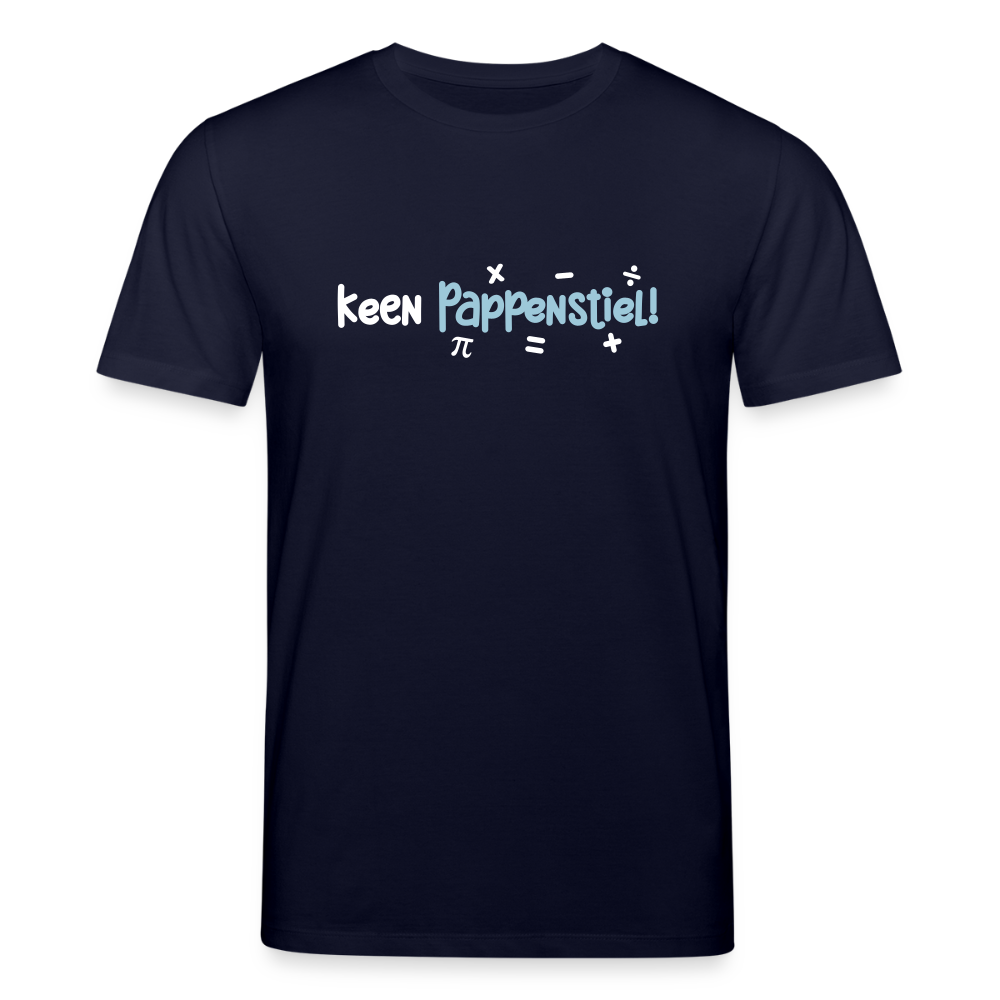 keen Pappenstiel! - Unisex Bio T-Shirt - Navy