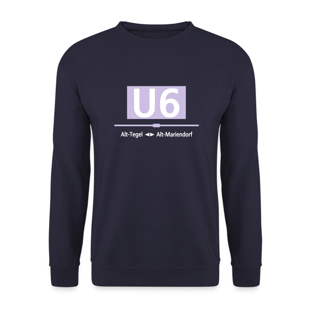 U6 - Unisex Pullover - Navy