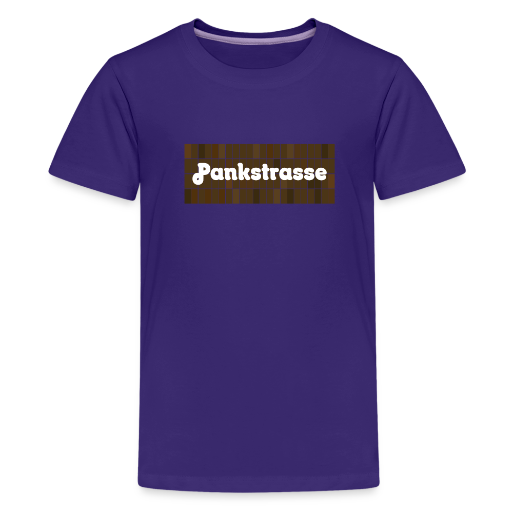 Pankstrasse - Teenager Premium T-Shirt - Lila