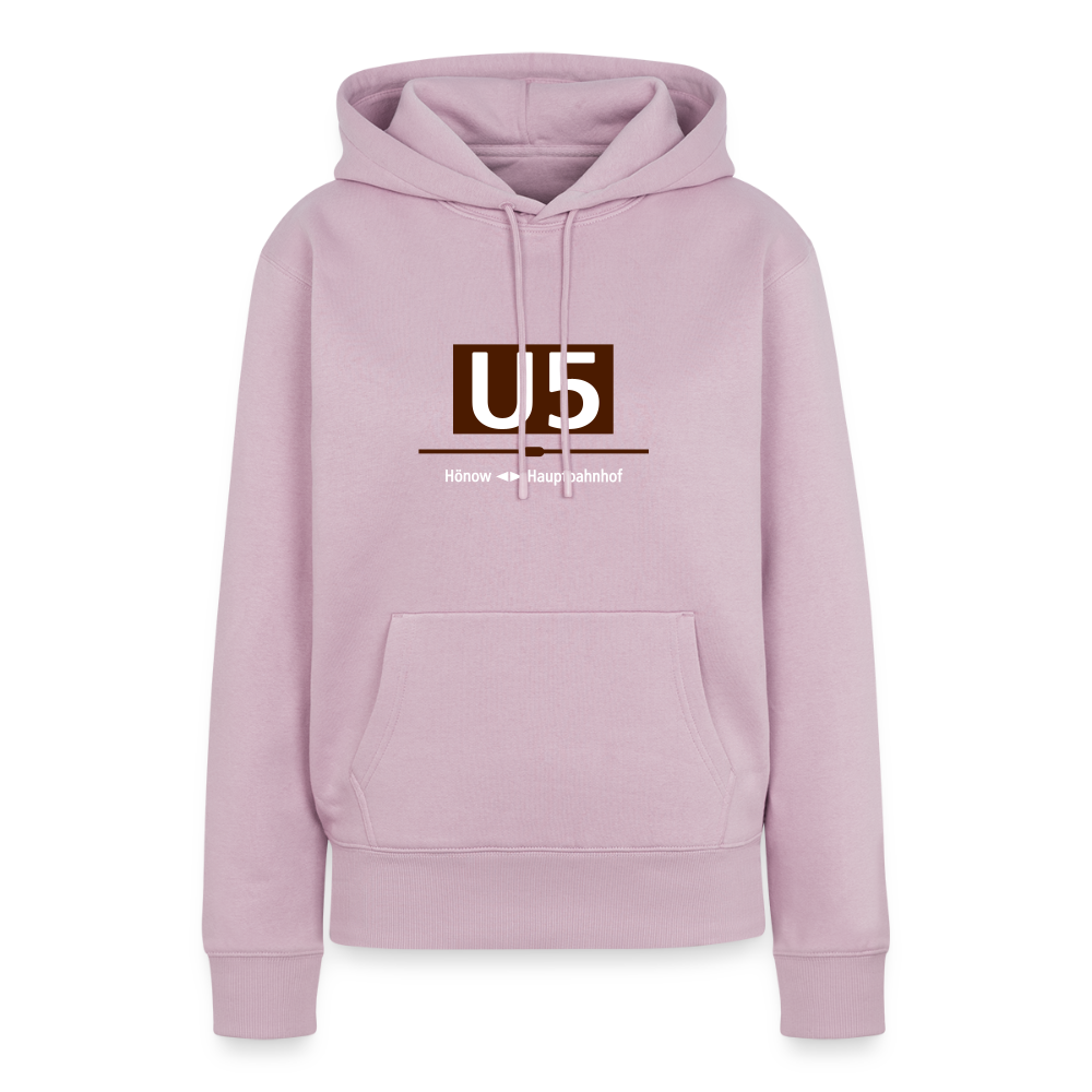 U5 - Frauen Premium Hoodie - Altrosa