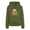 Ick Wees - Frauen Premium Hoodie - Khaki