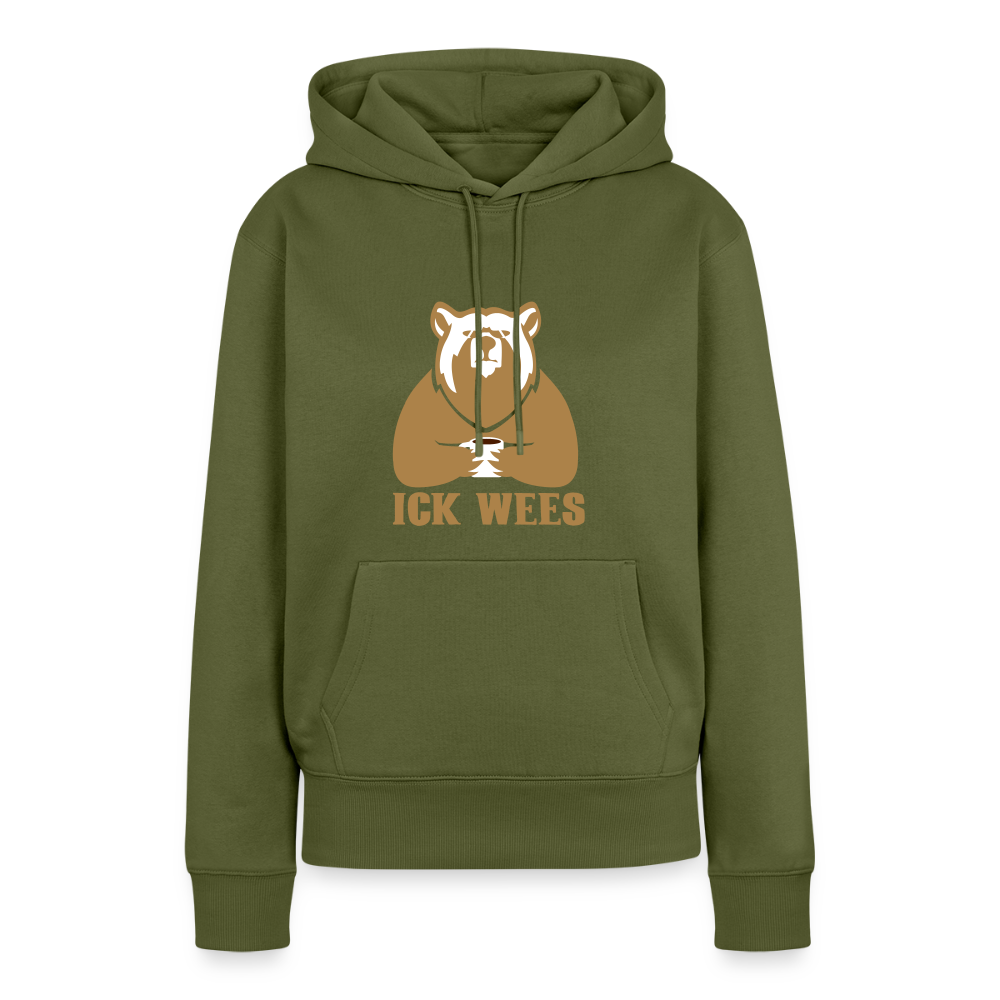 Ick Wees - Frauen Premium Hoodie - Khaki
