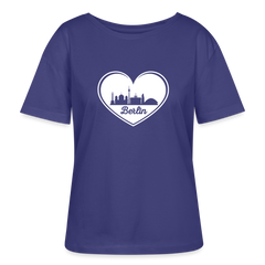 I love Berlin weiß - Relaxed Rundhals Frauen Bio-T-Shirt