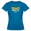 Jahaa!!! Mach ick! später! vielleicht - Frauen Premium T-Shirt - Antikblaues Saphir meliert