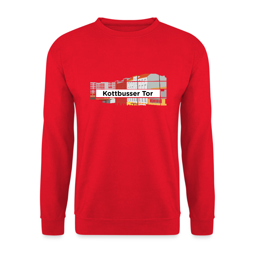 Kottbusser Tor - Unisex Pullover - Rot