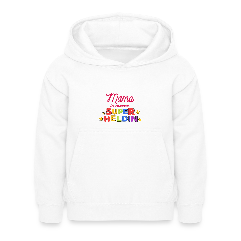 Meene Heldin - Kinder Hoodie - Weiß