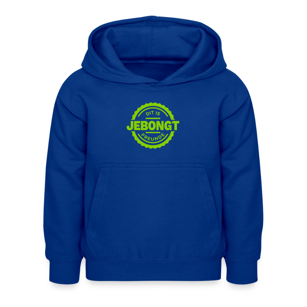 Jebongt Freunde - Kinder Hoodie - Royalblau