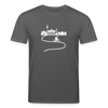 Aus der Stadt - Unisex Bio T-Shirt - Anthrazit