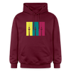 Berlin Retro - Hoodie - Maroon