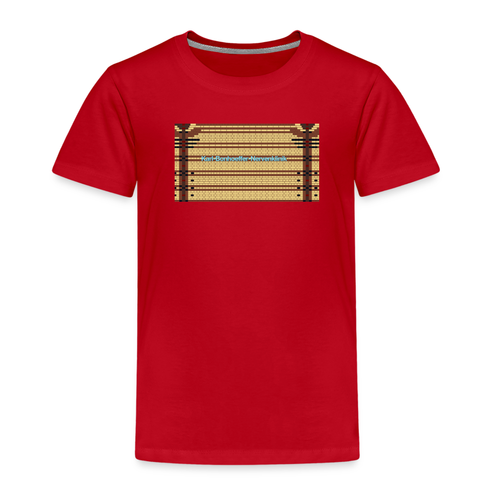 Karl-Bonhoeffer-Nervenklinik - Kinder Premium T-Shirt - Rot