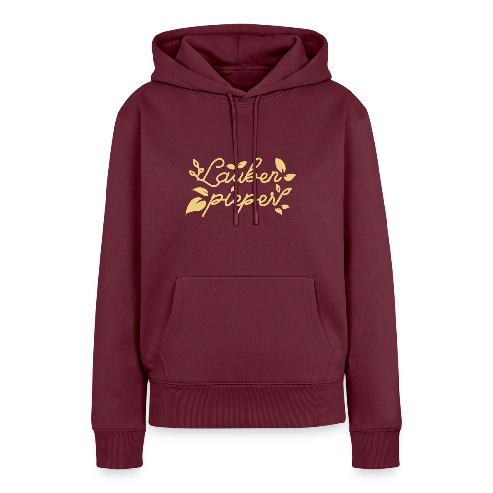 Lauben pieper - Frauen Premium Hoodie - Burgunderrot