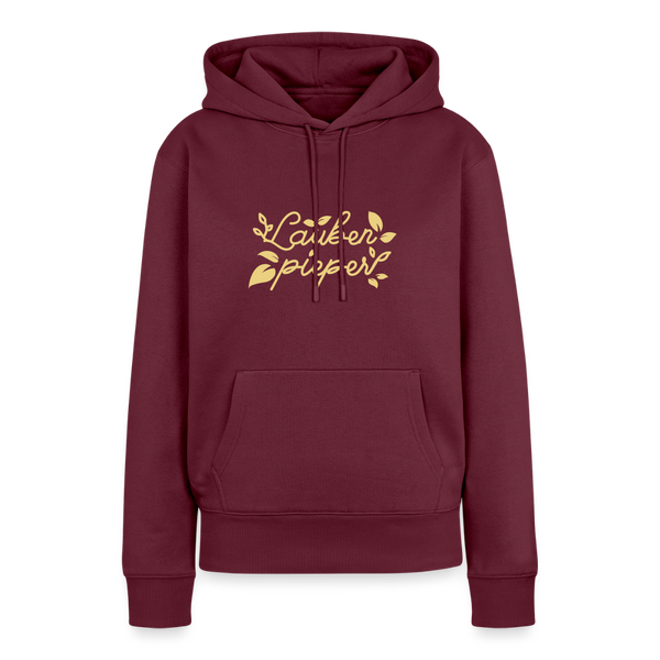 Lauben pieper - Frauen Premium Hoodie - Burgunderrot