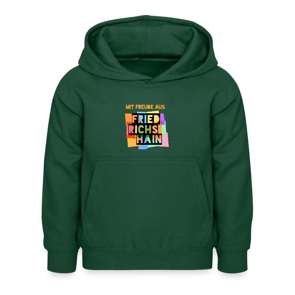 Freude aus Friedrichshain - Kinder Hoodie - Flaschengrün
