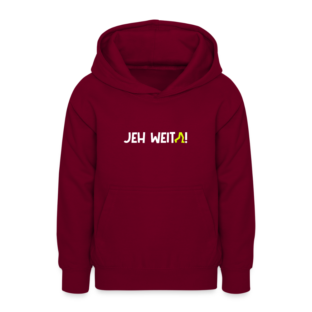 Jeh Weita! - Teenager Hoodie - Bordeaux