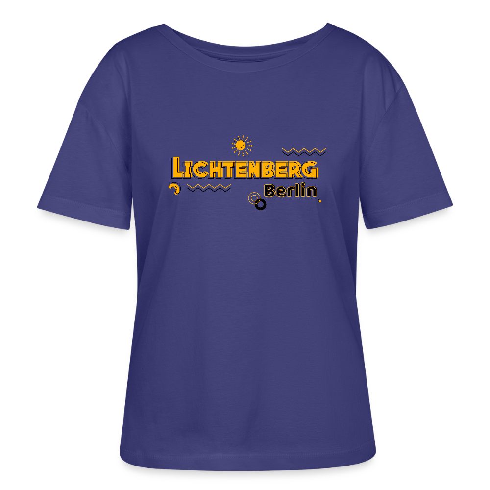 Lichtenberg - Relaxed Rundhals Frauen Bio-T-Shirt - Dämmerung