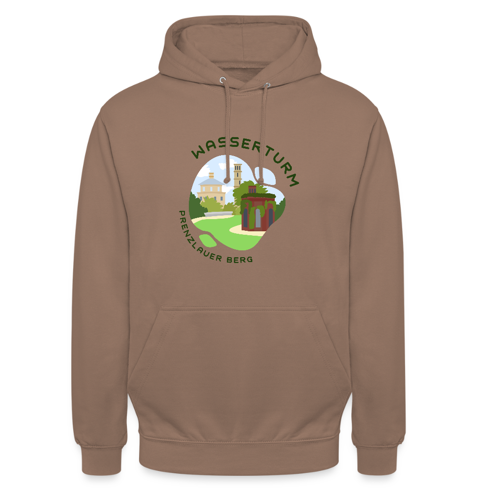 Wasserturm Prenzlauer Berg - Unisex Hoodie - Mokka