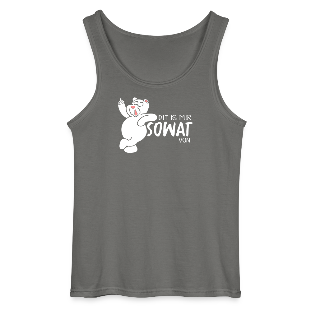 Dit is mir sowat von - Männer Tank Top - Anthrazit