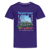Tegernsee oder Tempelhof - Teenager Premium T-Shirt - Lila