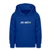 Jeh Weita! - Teenager Hoodie - Royalblau