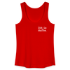 Dit is dufte - Frauen Bio Tank Top - Rot