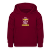 Lass Sonne rin, dit Jraue draußen! - Kinder Hoodie - Bordeaux