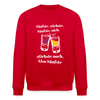 Säufste - Unisex Bio Sweatshirt - Rot