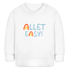 Allet Easy! - Baby Bio Pullover - Weiß