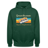 Gesundbrunnen Hippest Neighborhood - Unisex Hoodie - Flaschengrün